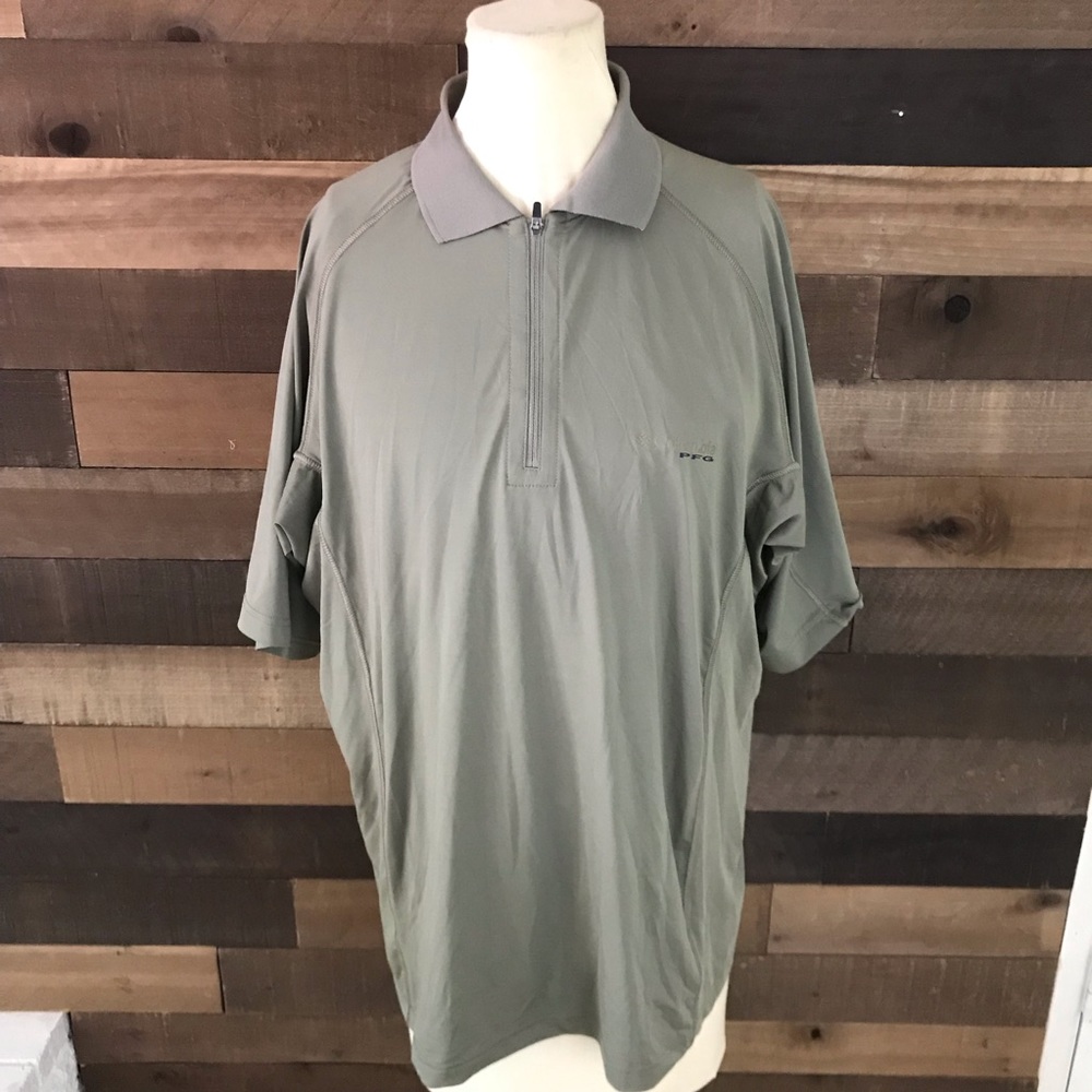 Columbia pfg Omni freeze green shirt men’s medium